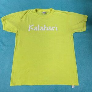 Bright Yellow Boy's Gilden 50/50 Cotton/Poly, Kalahari Shirt, Size Tag missing